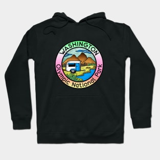 Olympic National Park Washington Camping Camper Hoodie